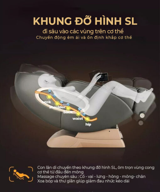 GHẾ MASSAGE DV SK 66 - Hình ảnh 5