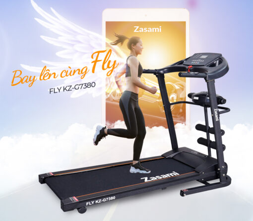 Máy chạy bộ điện đa năng 7380-DV