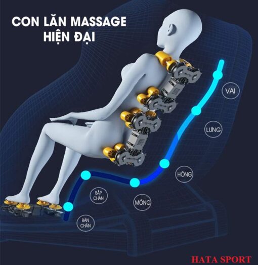 Ghế massage toàn thân HT-998-L - Hình ảnh 2