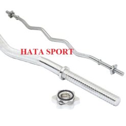 Đòn tạ Ziczac inox 1m2 phi 25