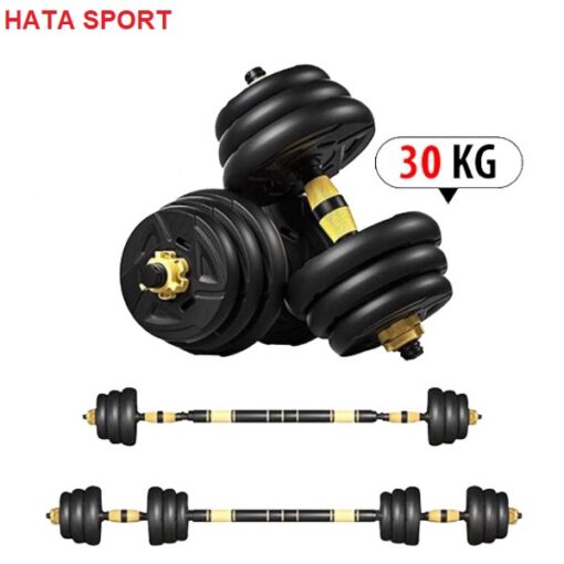 Bộ tạ đòn đa năng điều chỉnh 30kg 3 trong 1  HT103