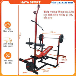 Giàn Tập Tạ Đa Năng HT750 – Giải Pháp Tập Gym Toàn Diện Tại Nhà, Giá Tốt 2026