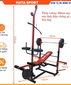 Giàn tập tạ đa năng HT750 lớn