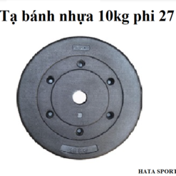 Bánh tạ nhựa đen 10kg