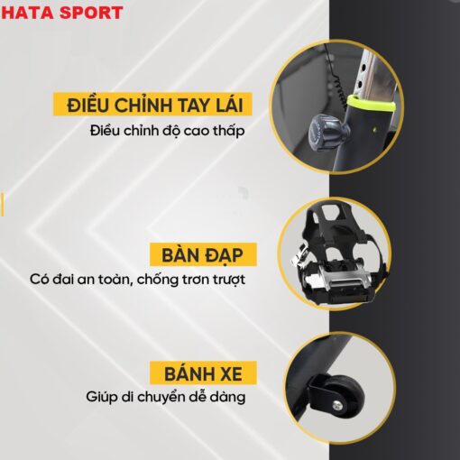 Xe đạp tập thể dục tập gym tại nhà KZ6417 - Hình ảnh 8