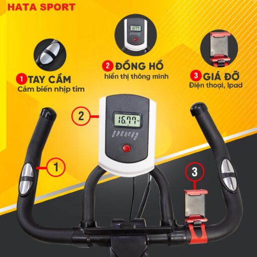 Xe đạp tập thể dục tập gym tại nhà KZ6417 - Hình ảnh 4